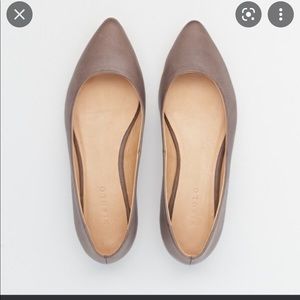 Nisolo Ava ballet flat in dove
